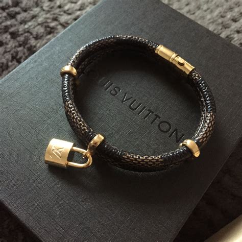 louis vuitton bracelet leather|louis vuitton leather bracelet men's.